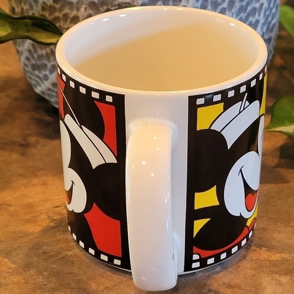DISNEY Vintage Mickey Mouse Film Strip Coffee Mug, Disney Japan - Picture 4 of 10
